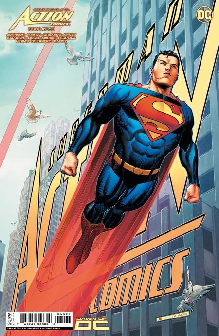 ACTION COMICS VOL 2 (2011) #1060 CVR B JIM CHEUNG CARD STOCK VAR (TITANS BEAST WORLD)