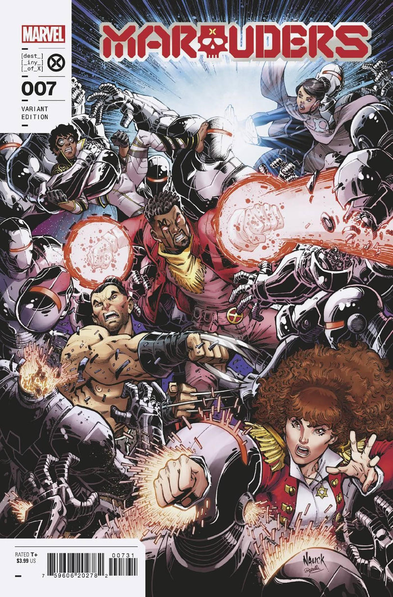 MARAUDERS VOL 2 #7 TODD NAUCK VAR