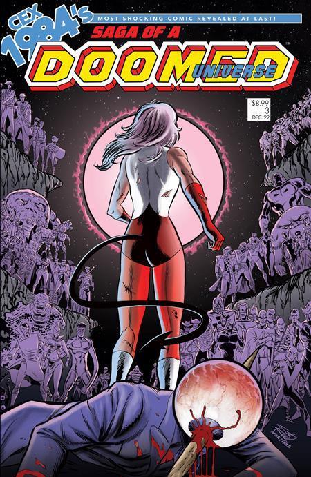 SAGA OF A DOOMED UNIVERSE #3 CVR B SCOTT REED CRISIS ON INFINITE EARTHS HOMAGE