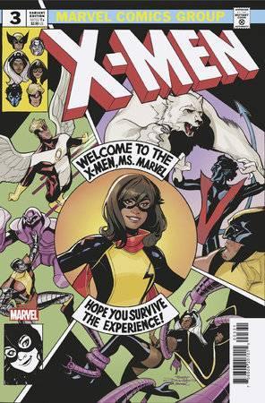 MS MARVEL NEW MUTANT (2023) #3 TERRY DODSON TEAM HOMAGE VAR