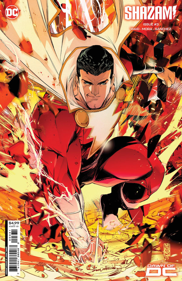 SHAZAM (2023) #3 CVR C JOHN TIMMS CARD STOCK VAR