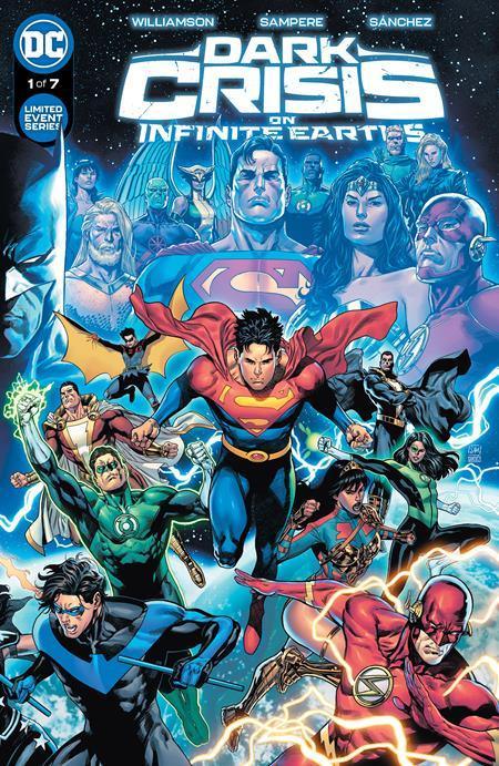 DARK CRISIS ON INFINITE EARTHS #1 SECOND PRINTING CVR A DANIEL SAMPERE