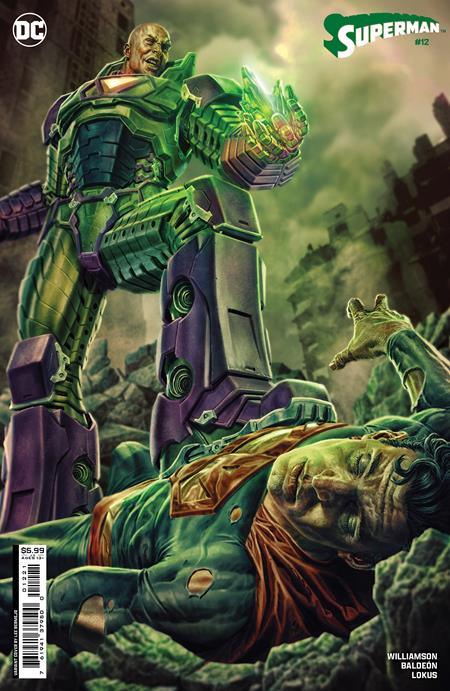 SUPERMAN VOL 7 (2023) #12 CVR B LEE BERMEJO CARD STOCK VAR
