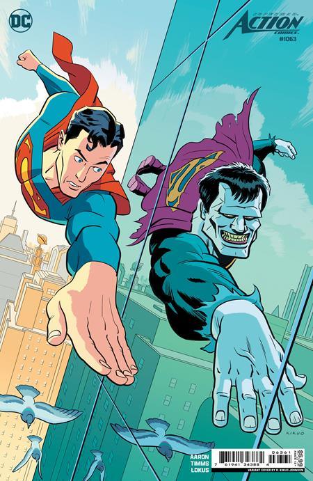 ACTION COMICS VOL 2 (2011) #1063 CVR D R KIKUO JOHNSON CARD STOCK VAR