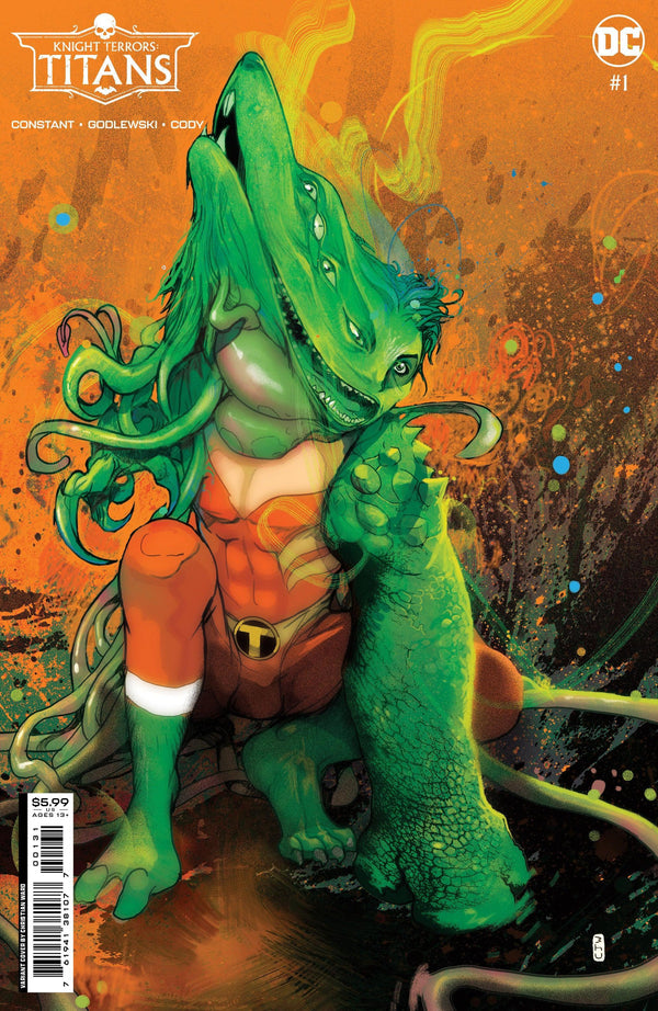 KNIGHT TERRORS TITANS (2023) #1 CVR C CHRISTIAN WARD CARD STOCK VAR