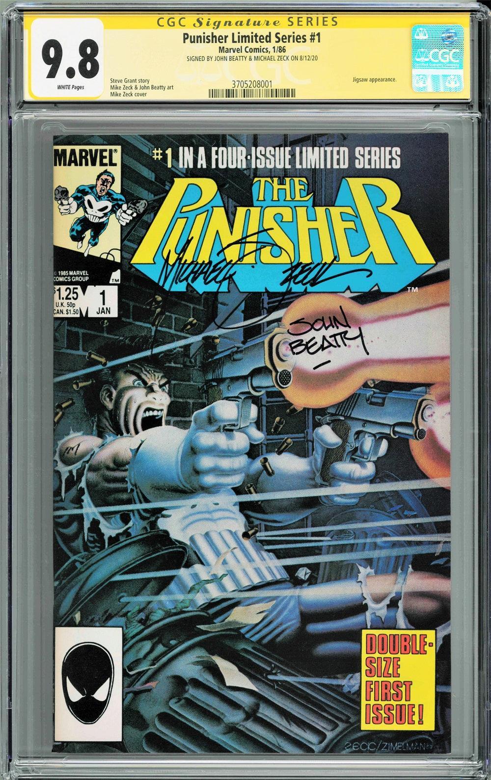 The Punisher War Journal #29 (1991) CGC Signature 9.8! Signed by