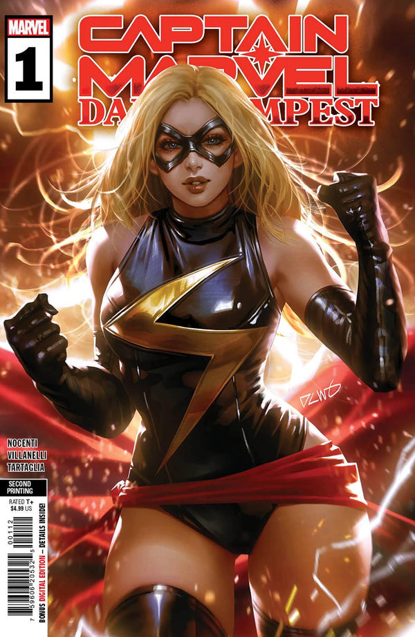 CAPTAIN MARVEL DARK TEMPEST (2023) #1 2ND PTG CHEW VAR