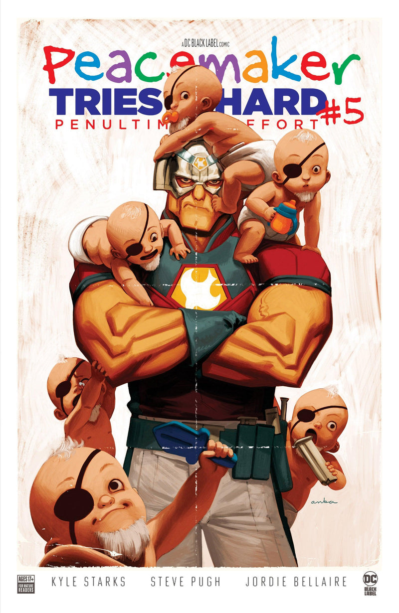 PEACEMAKER TRIES HARD (2023) #5 CVR C KRIS ANKA MOVIE POSTER VAR