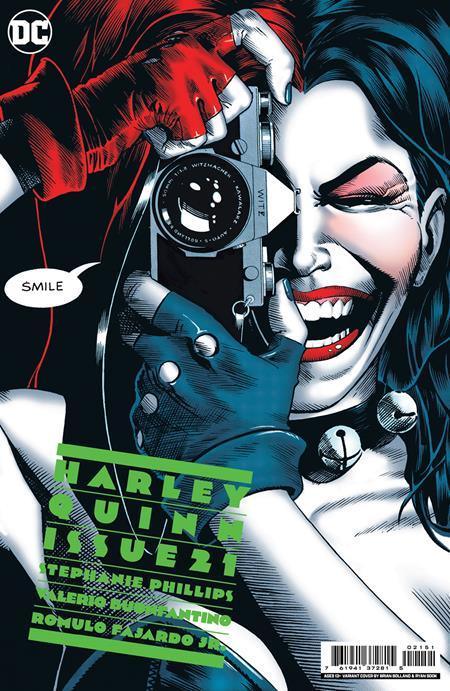 HARLEY QUINN (2021) #21 CVR C RYAN SOOK HOMAGE CARD STOCK VAR