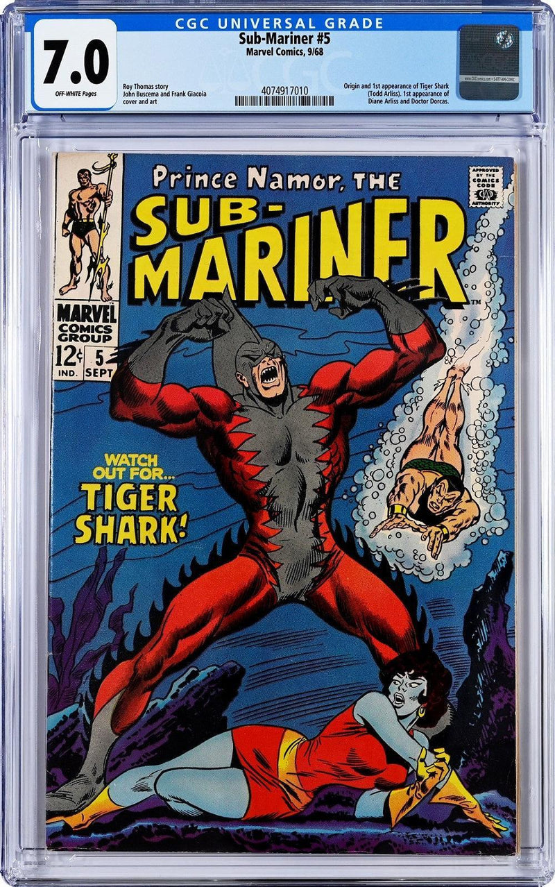 CGC SUB-MARINER #5 (7.0)