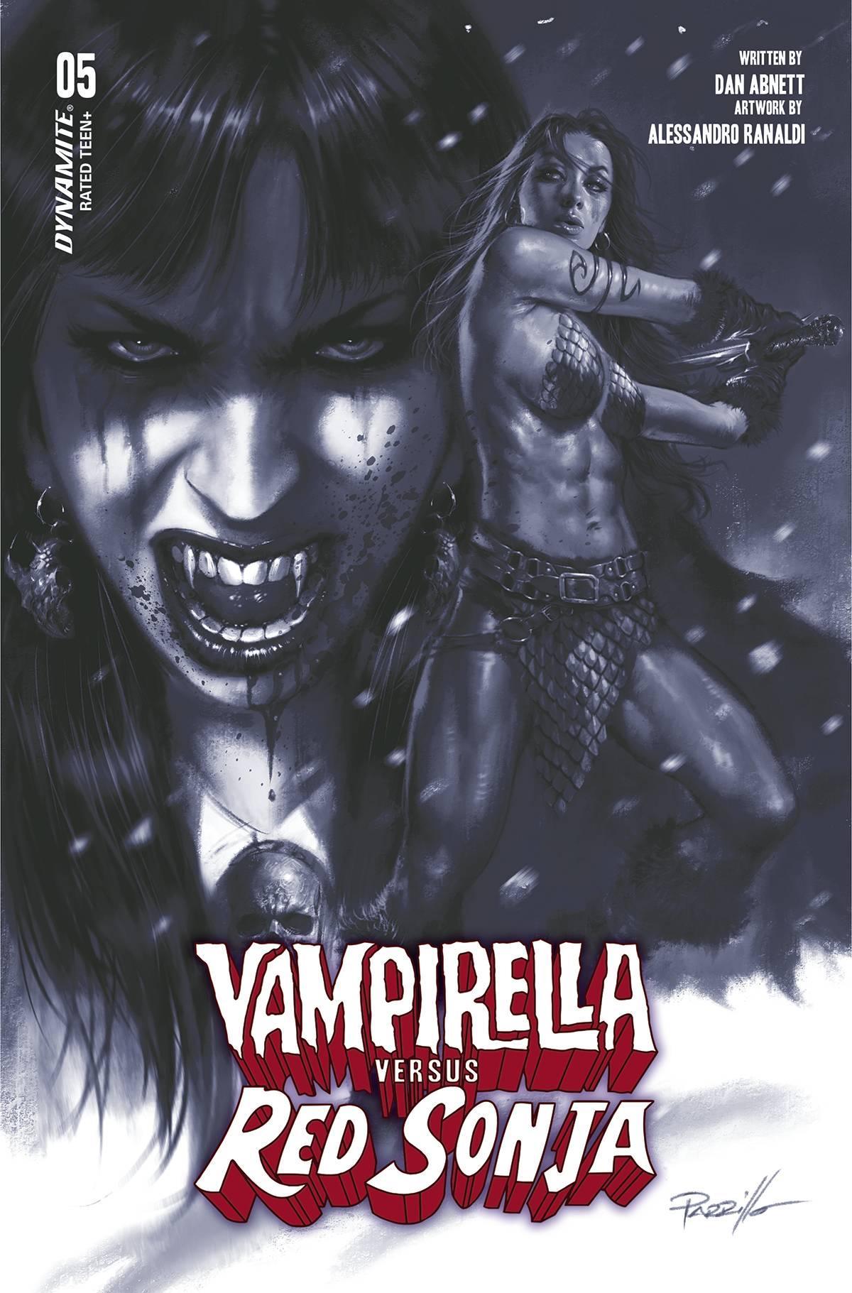 VAMPIRELLA VS RED SONJA #5 CVR F 10 COPY INCV PARRILLO TINT - Kings Comics
