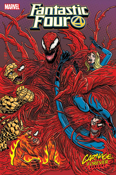 FANTASTIC FOUR VOL 6 (2018) #42 ALLRED CARNAGE FOREVER VAR