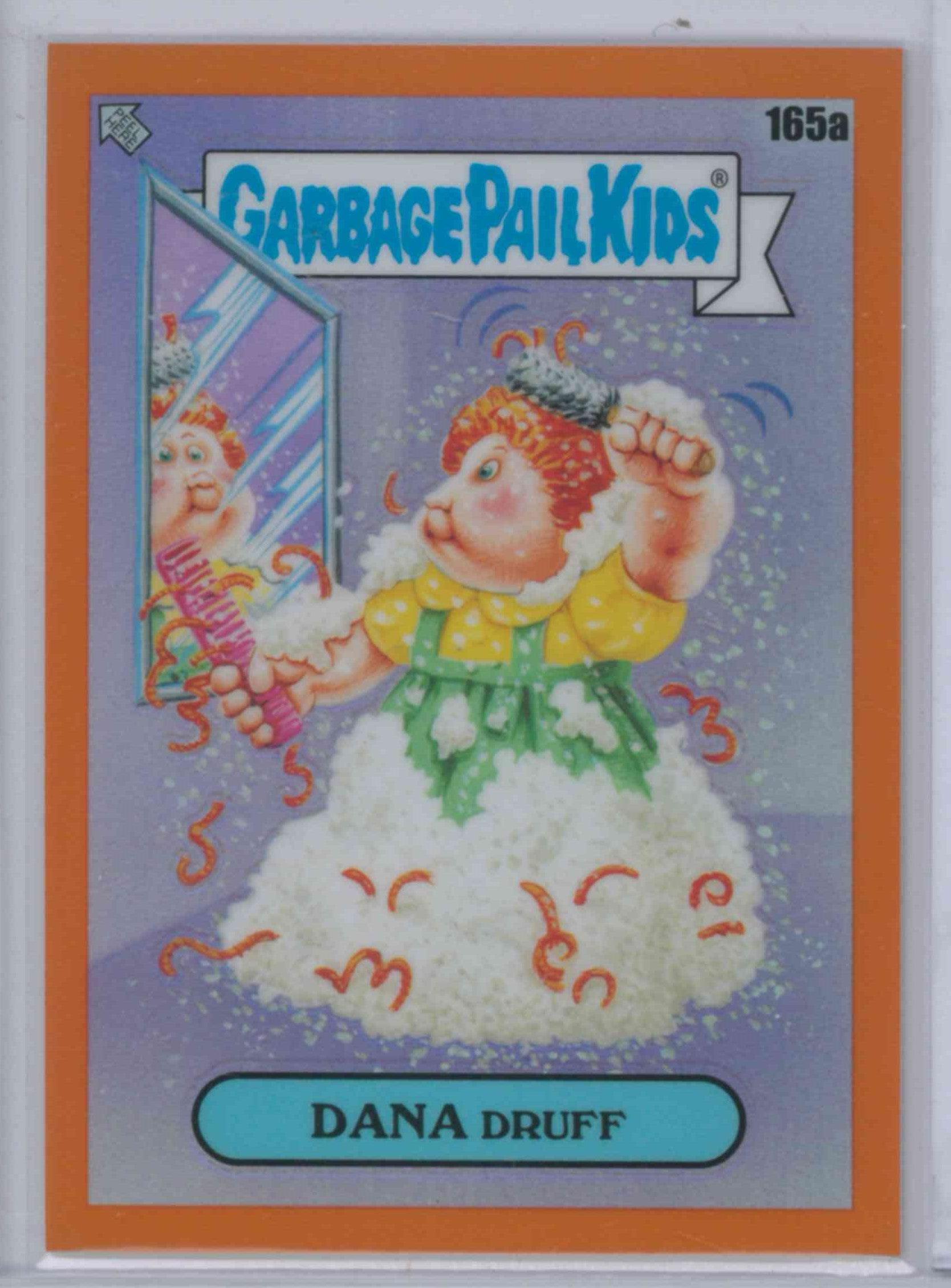 2021 TOPPS CHROME GARBAGE PAIL KIDS #165A DANA DRUFF ORANGE 68/75 - Kings Comics