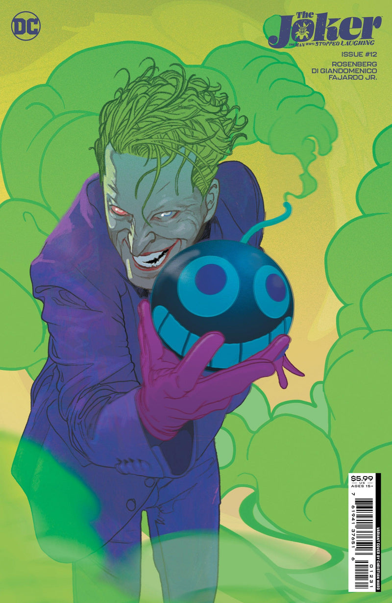 JOKER THE MAN WHO STOPPED LAUGHING (2022) #12 CVR C CHRISTIAN WARD VAR