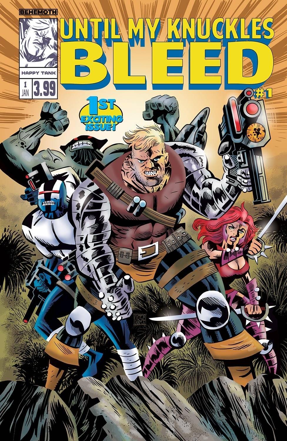 UNTIL MY KNUCKLES BLEED #1 CVR F 10 COPY INCV SANTOS - Kings Comics