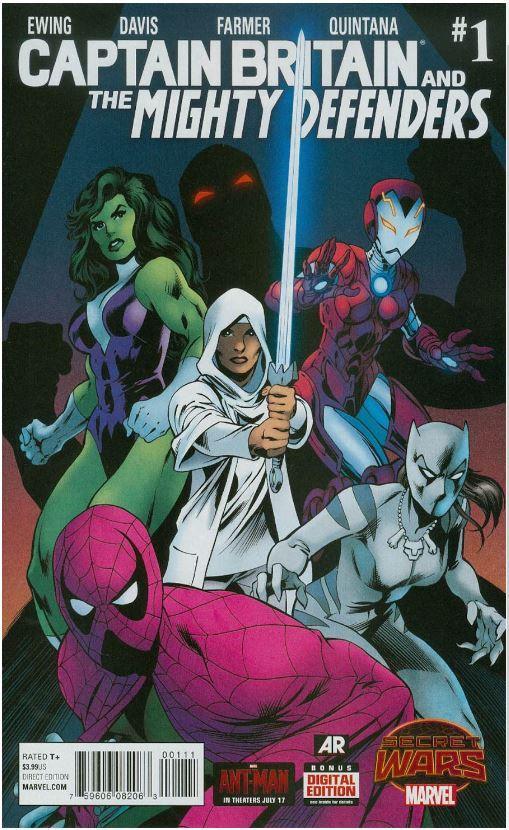 CAPTAIN BRITAIN AND MIGHTY DEFENDERS (2015) - SET OF TWO - Kings Comics
