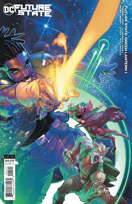 FUTURE STATE GREEN LANTERN (2021) #1 CVR B JAMAL CAMPBELL CARD STOCK VAR