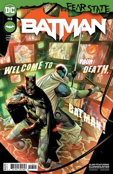 BATMAN VOL 3 (2016) #113 CVR A JORGE JIMENEZ (FEAR STATE) - Kings Comics