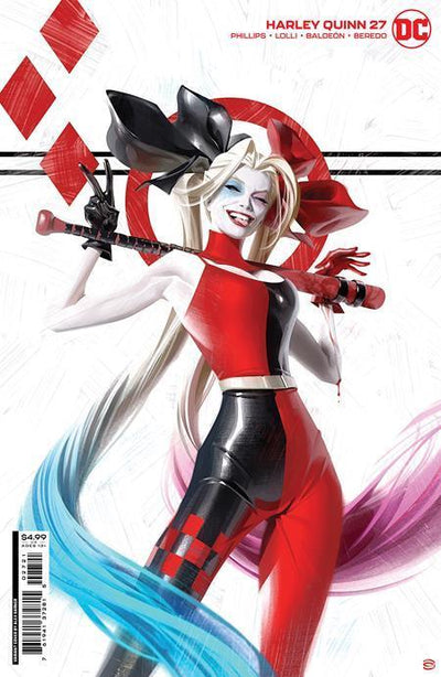 HARLEY QUINN VOL 4 (2021) #27 CVR B ALEX GARNER CARD STOCK VAR