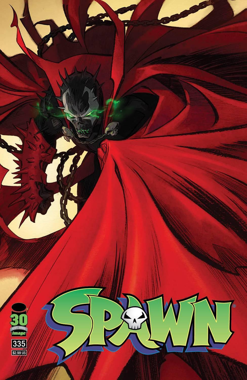 SPAWN (1992) #335 CVR A TOLEDANO - Kings Comics