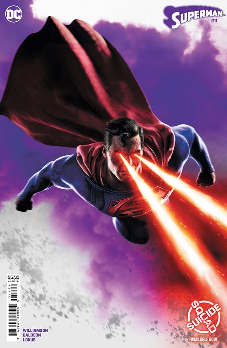 SUPERMAN VOL 7 (2023) #11 CVR E SUICIDE SQUAD KILL ARKHAM ASYLUM GAME KEY ART CARD STOCK VAR