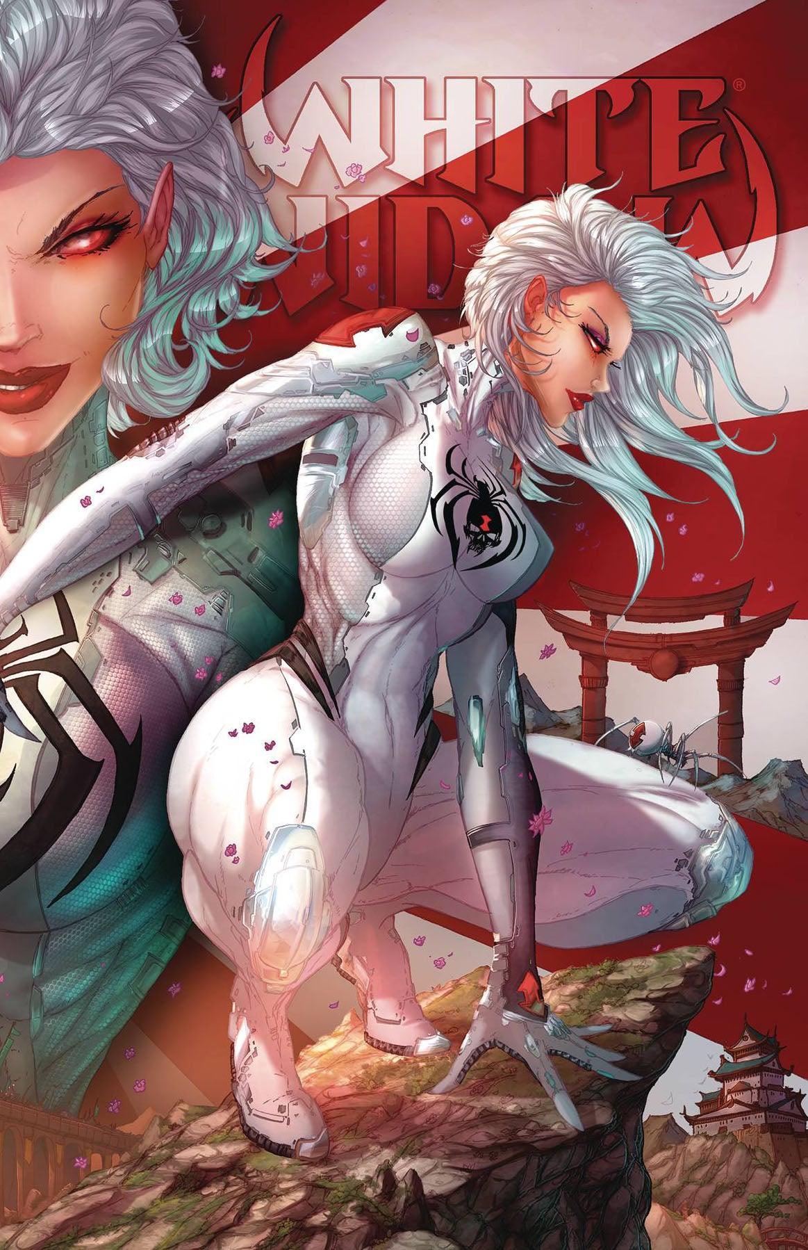 WHITE WIDOW #7 CVR B TYNDALL HOLO METALLIC INK - Kings Comics