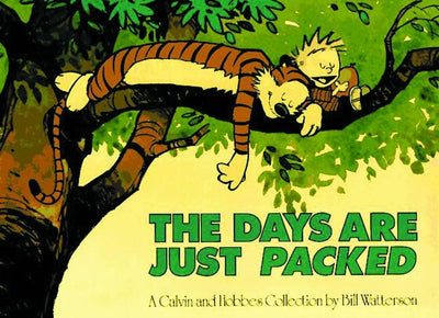 CALVIN & HOBBES DAYS ARE JUST PACKED NEW PTG