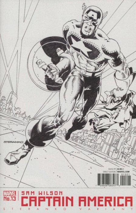 CAPTAIN AMERICA SAM WILSON #13 STERANKO VAR CW2
