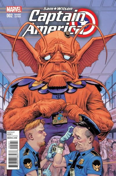 CAPTAIN AMERICA SAM WILSON #2 KIRBY MONSTER VAR