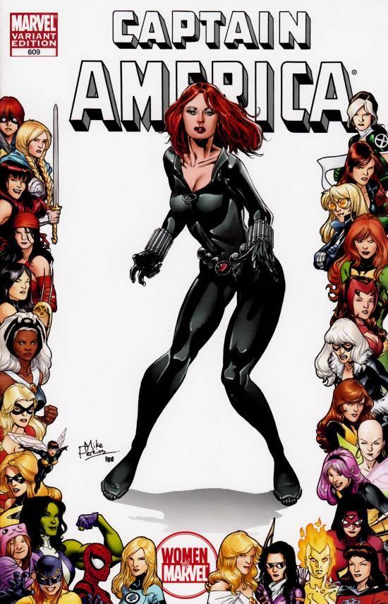 CAPTAIN AMERICA VOL 5 (2004) #609 WOMEN OF MARVEL FRAME VAR