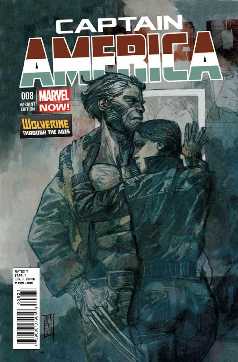 CAPTAIN AMERICA VOL 7 #8 MALEEV WOLVERINE COSTUME VAR