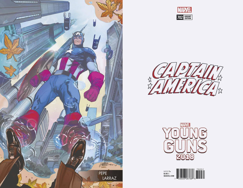 CAPTAIN AMERICA VOL 8 #702 LARRAZ YOUNG GUNS VAR
