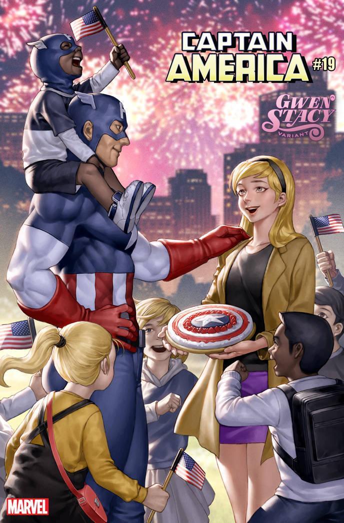 CAPTAIN AMERICA VOL 9 (2018) #19 YOON GWEN STACY VAR