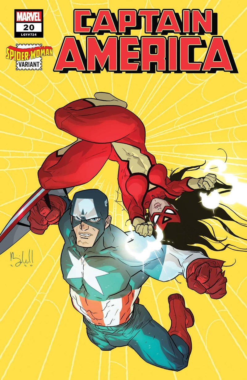 CAPTAIN AMERICA VOL 9 (2018) #20 CALDWELL SPIDER-WOMAN VAR