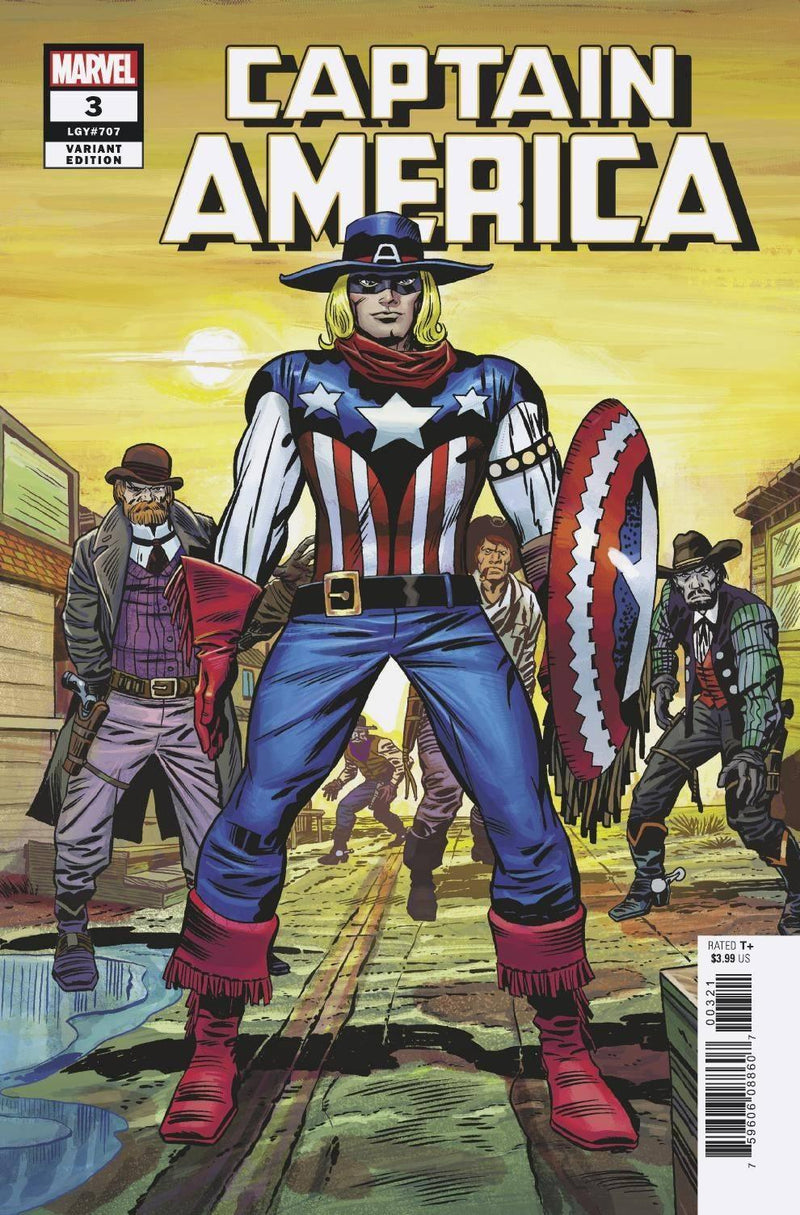 CAPTAIN AMERICA VOL 9 (2018) #3 KIRBY REMASTERED VAR