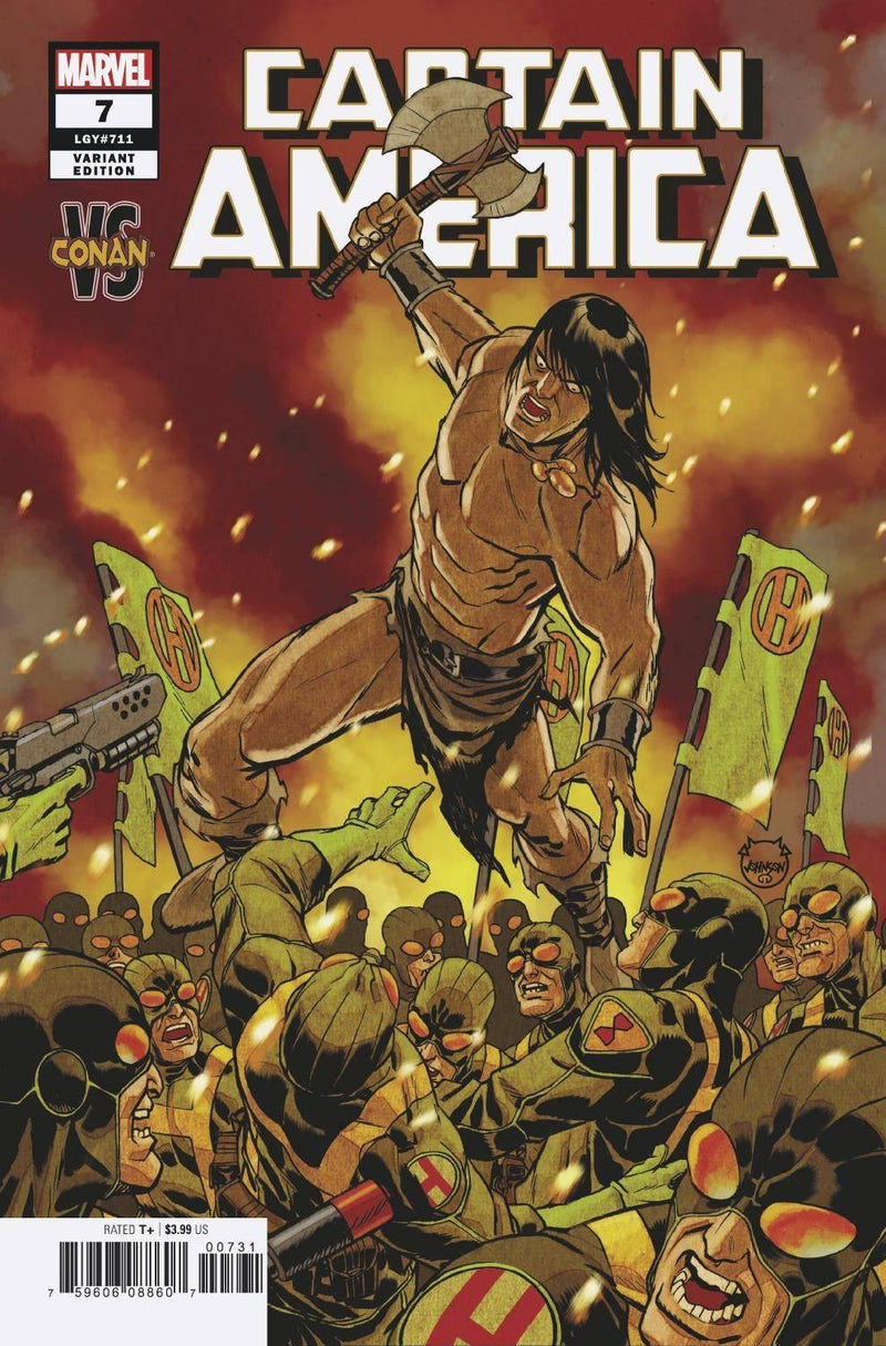 CAPTAIN AMERICA VOL 9 (2018) #7 JOHNSON CONAN VAR