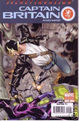 CAPTAIN BRITAIN AND MI 13 (2008) #2 2ND PRINT