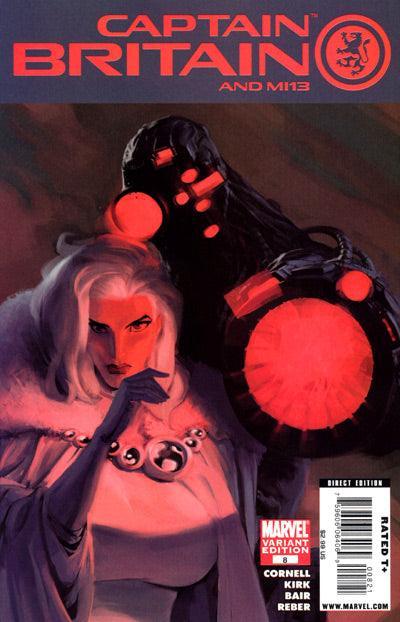 CAPTAIN BRITAIN AND MI 13 (2008) #8 VILLAIN VAR
