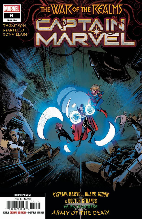 CAPTAIN MARVEL VOL 9 (2019) #6 2ND PTG MARTELLO VAR
