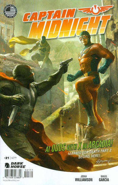 CAPTAIN MIDNIGHT VOL 2 #21 MARKED FOR DEATH PT 3