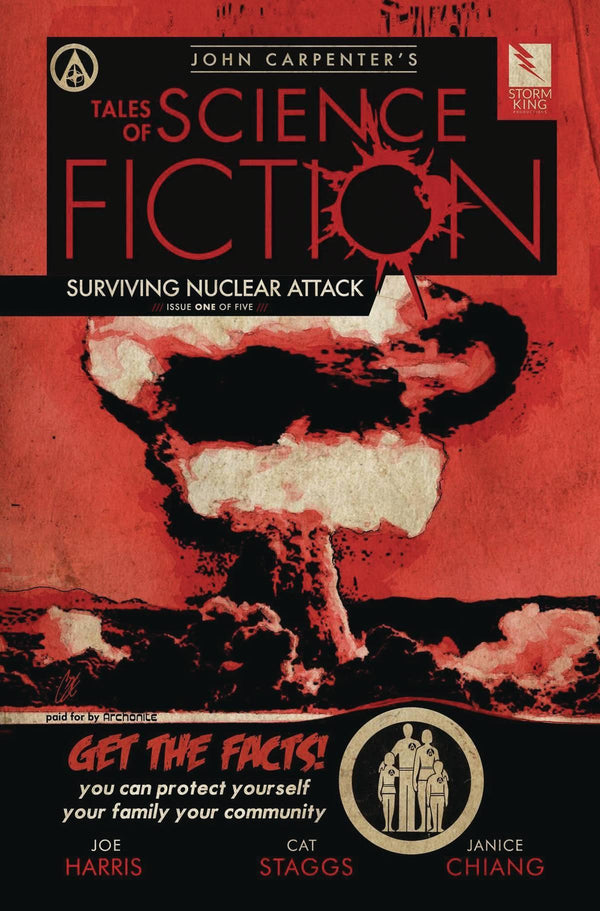 CARPENTER TALES SCI FI NUCLEAR ATTACK #1
