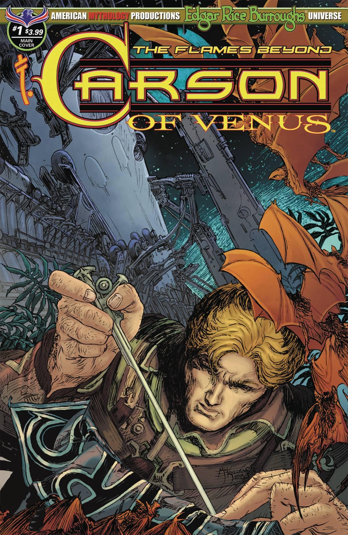 CARSON OF VENUS FLAMES BEYOND #1 LEGENDARY KALUTA CVR - Kings Comics
