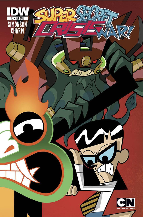 CARTOON NETWORK SUPER SECRET CRISIS WAR #2 SUBSCRIPTION VAR