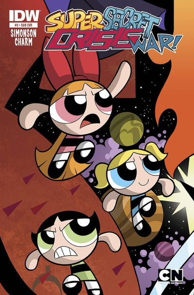 CARTOON NETWORK SUPER SECRET CRISIS WAR #3 SUBSCRIPTI