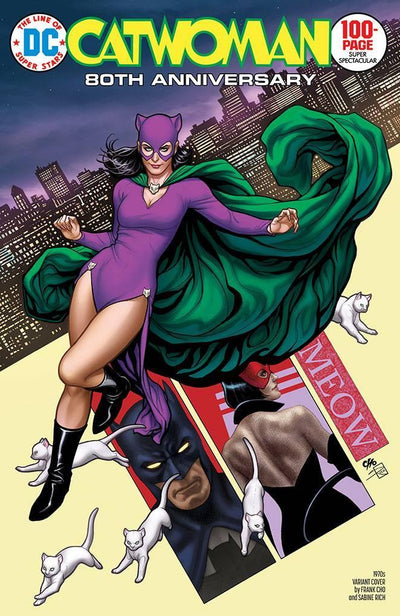 CATWOMAN 80TH ANNIV 100 PAGE SUPER SPECT #1 1970S FRANK CHO VAR ED