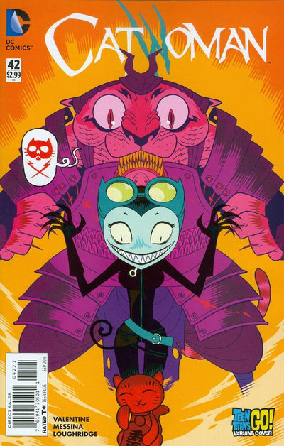 CATWOMAN (2011) #42 TEEN TITANS GO VAR ED