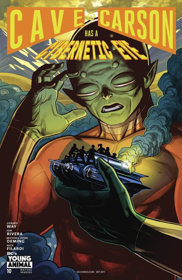 CAVE CARSON HAS A CYBERNETIC EYE #10 VAR ED
