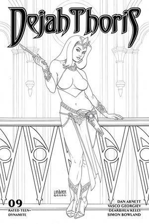 DEJAH THORIS VOL 3 #9 20 COPY LINSNER B&W INCV