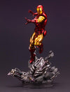 MARVEL UNIVERSE AVENGERS IRON MAN FINE ART STATUE - DAMAGED