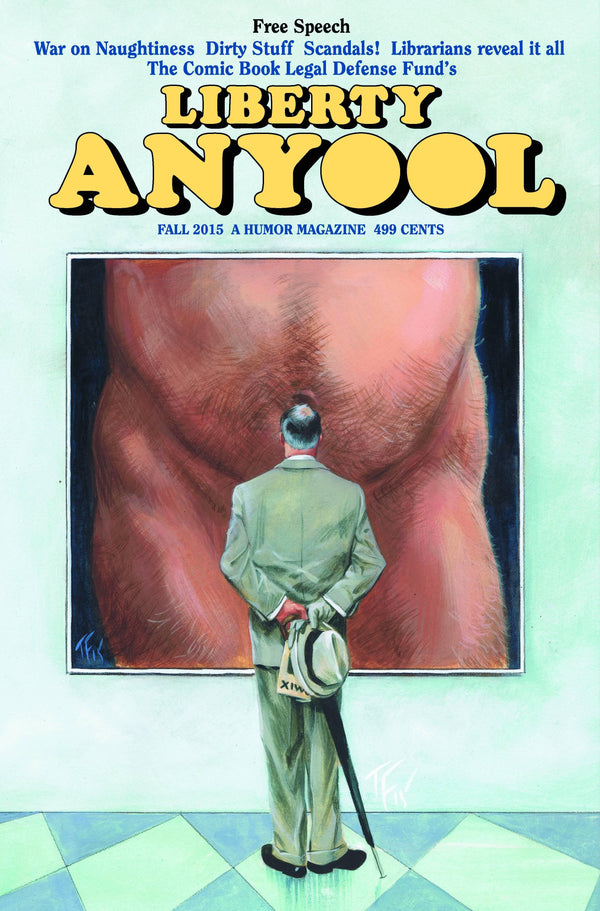 CBLDF LIBERTY ANNUAL 2015 CVR A FOWLER